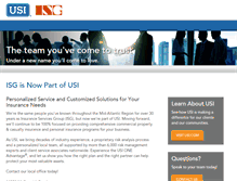 Tablet Screenshot of isgusa.com
